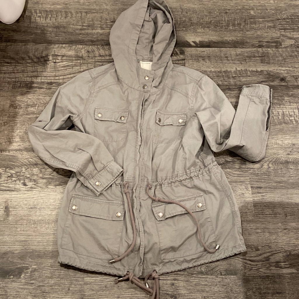 Medium Gray Utility Jacket
